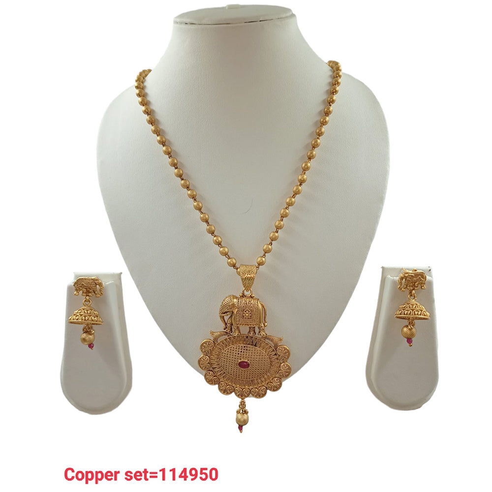 Padmawati Bangles Copper Necklace Set