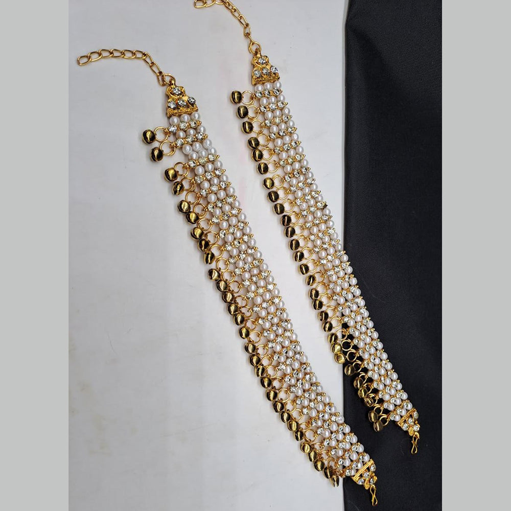 Manisha Jewellery Gold Plated Anklet Payal