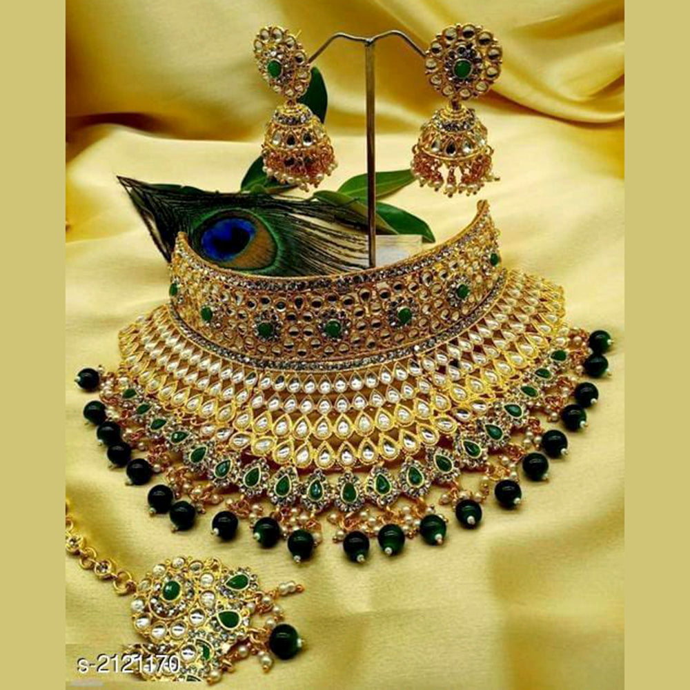 Kundan choker necklace on sale set