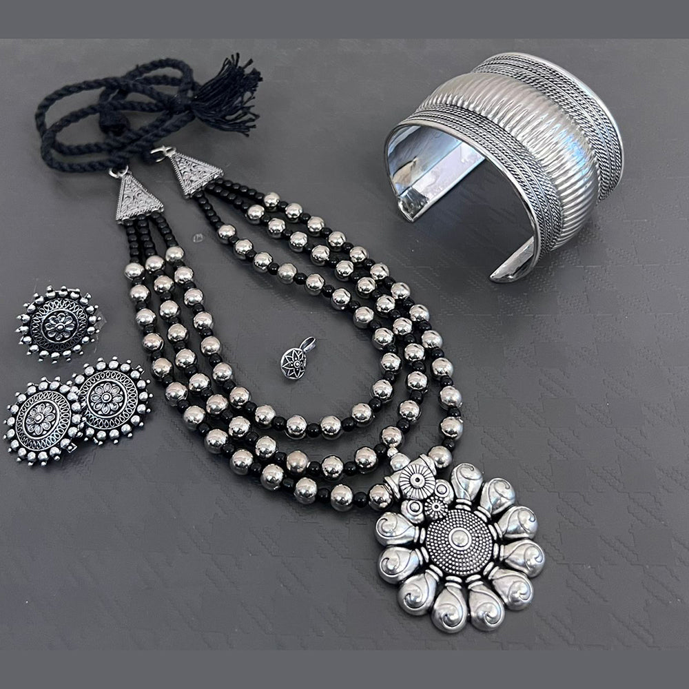 Vaamika Oxidized Plated Jewellery Combo