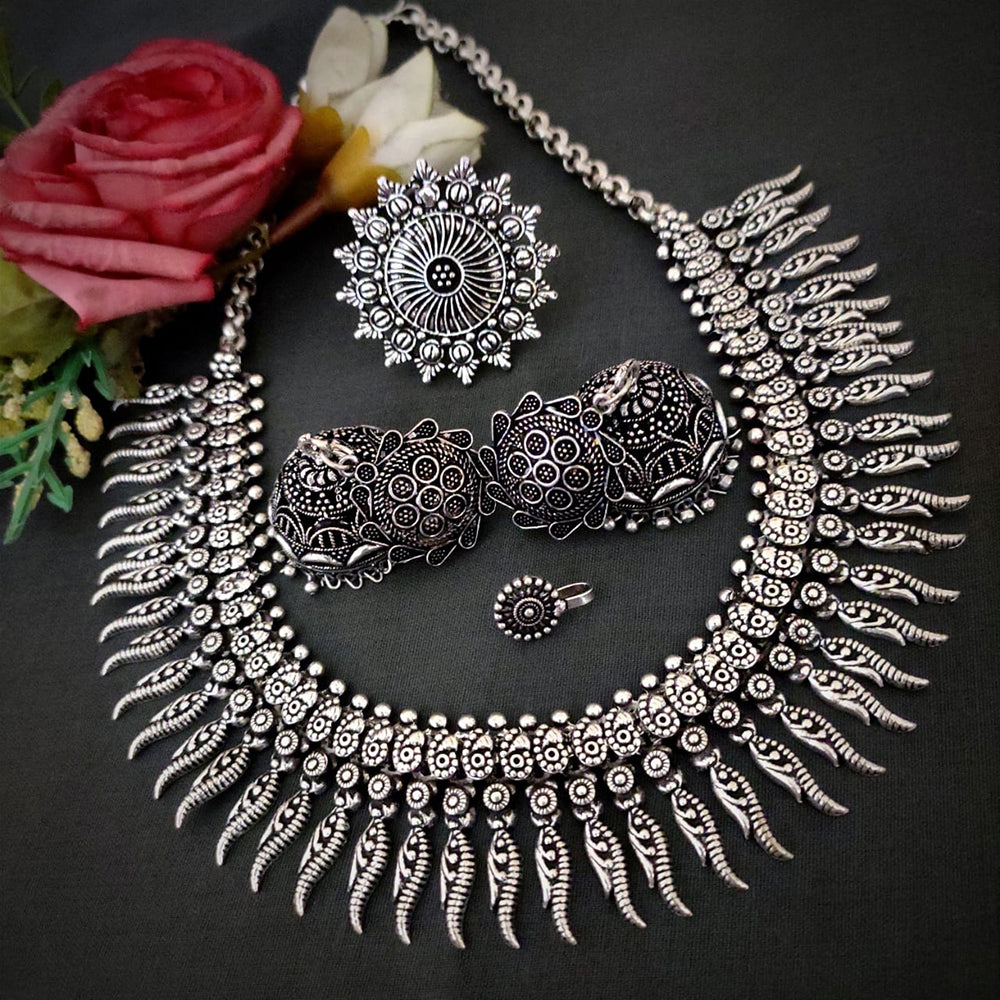 Vaamika Oxidized Plated Jewellery Combo