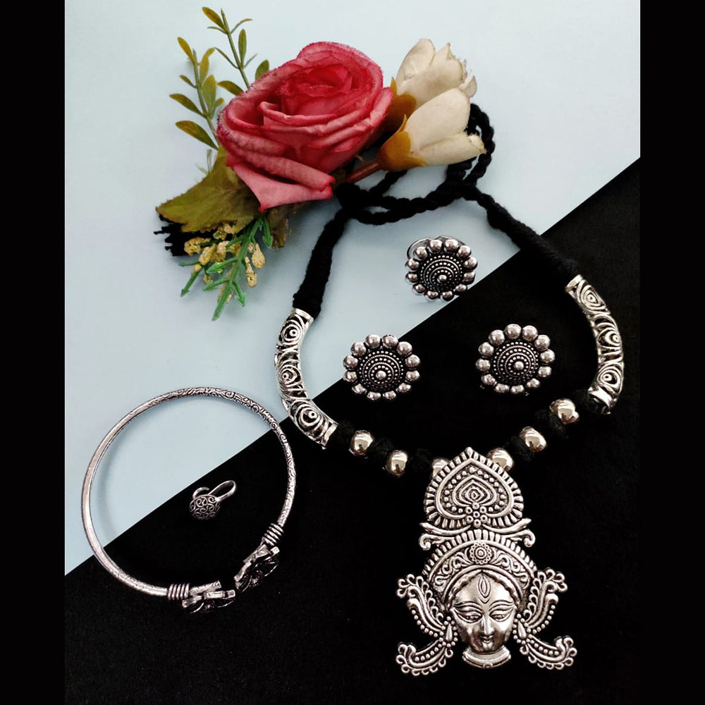 Vaamika Oxidized Plated Jewellery Combo