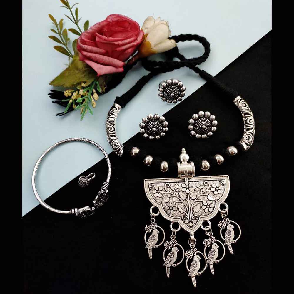 Vaamika Oxidized Plated Jewellery Combo