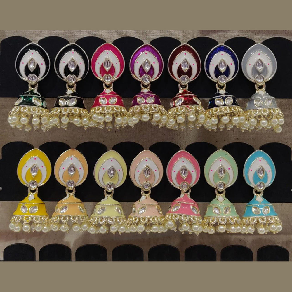 Shagna Kundan & Meenakari Jhumki