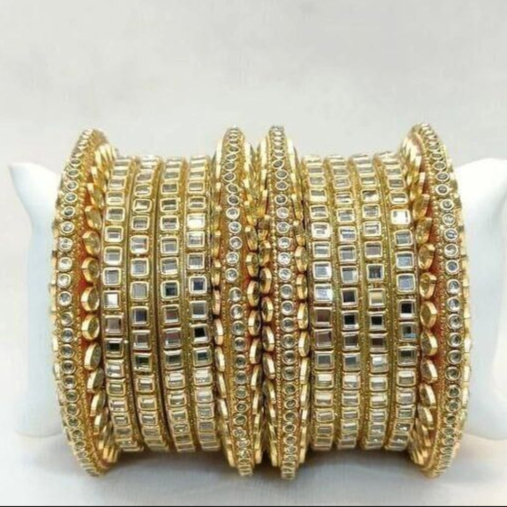 Pooja Bangles Gold Plated Bangles Set