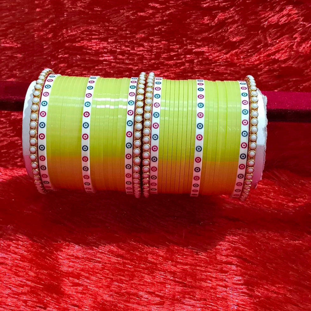 Pooja Bangles Pearl Acrylic Bangles
