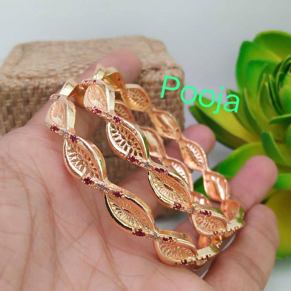 Pooja Bangles Austrian Stone Bangles Set