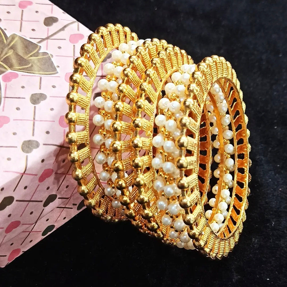 Pooja Bangles Gold Plated Bangles Set