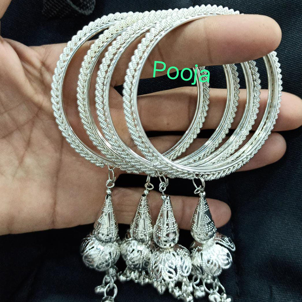 Pooja Bangles Silver Plated Bangles