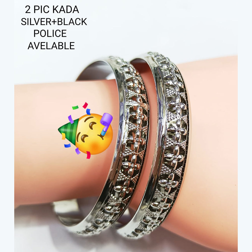 Pooja Bangles Oxidised Plated Bangles Set