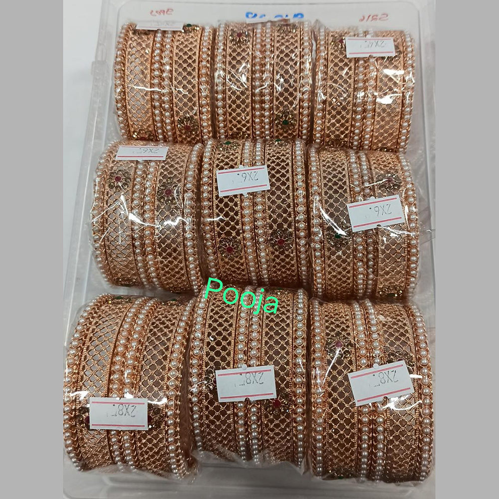 Pooja Bangles Gold Plated Bangles Set