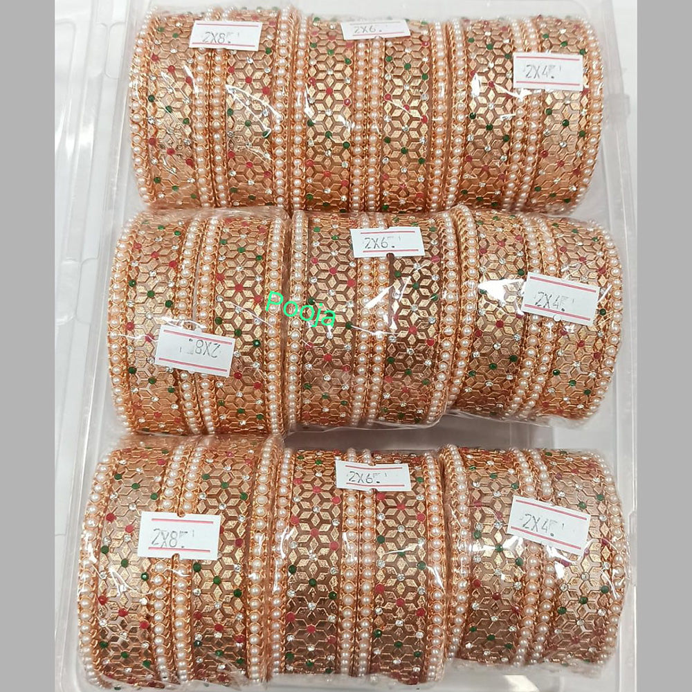Pooja Bangles Gold Plated Bangles Set
