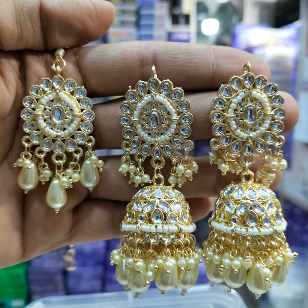 Gold hot sale plated jhumki