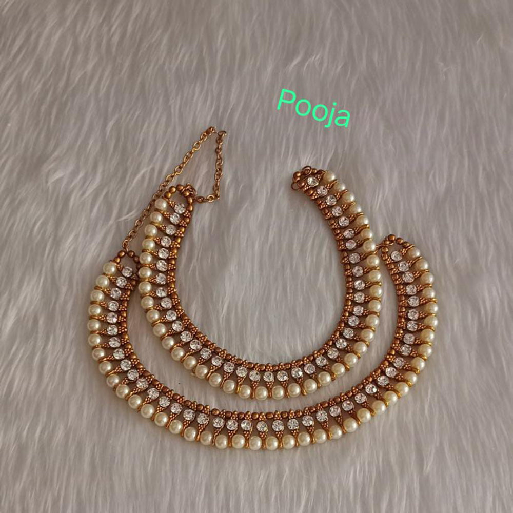 Pooja Bangles Gold Plated Payal