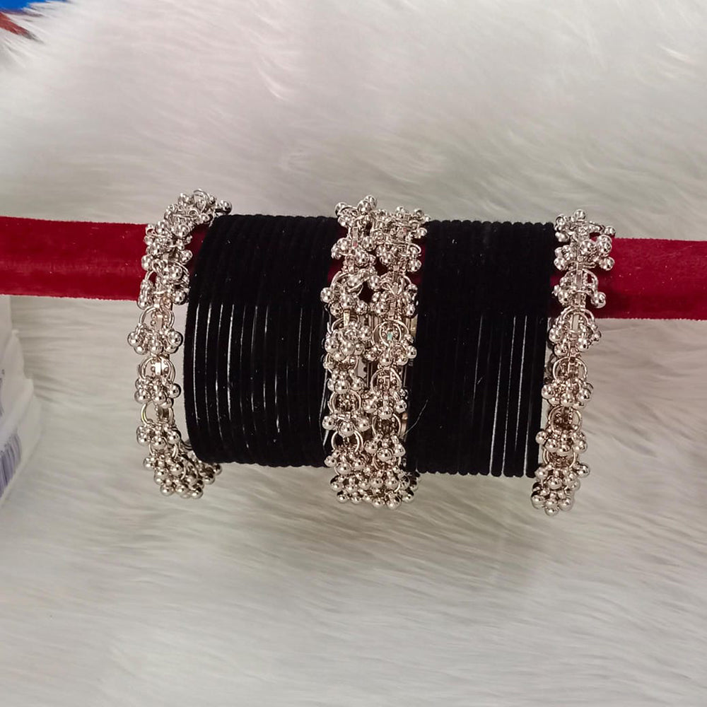 Pooja Bangles Velvet Bangles Set