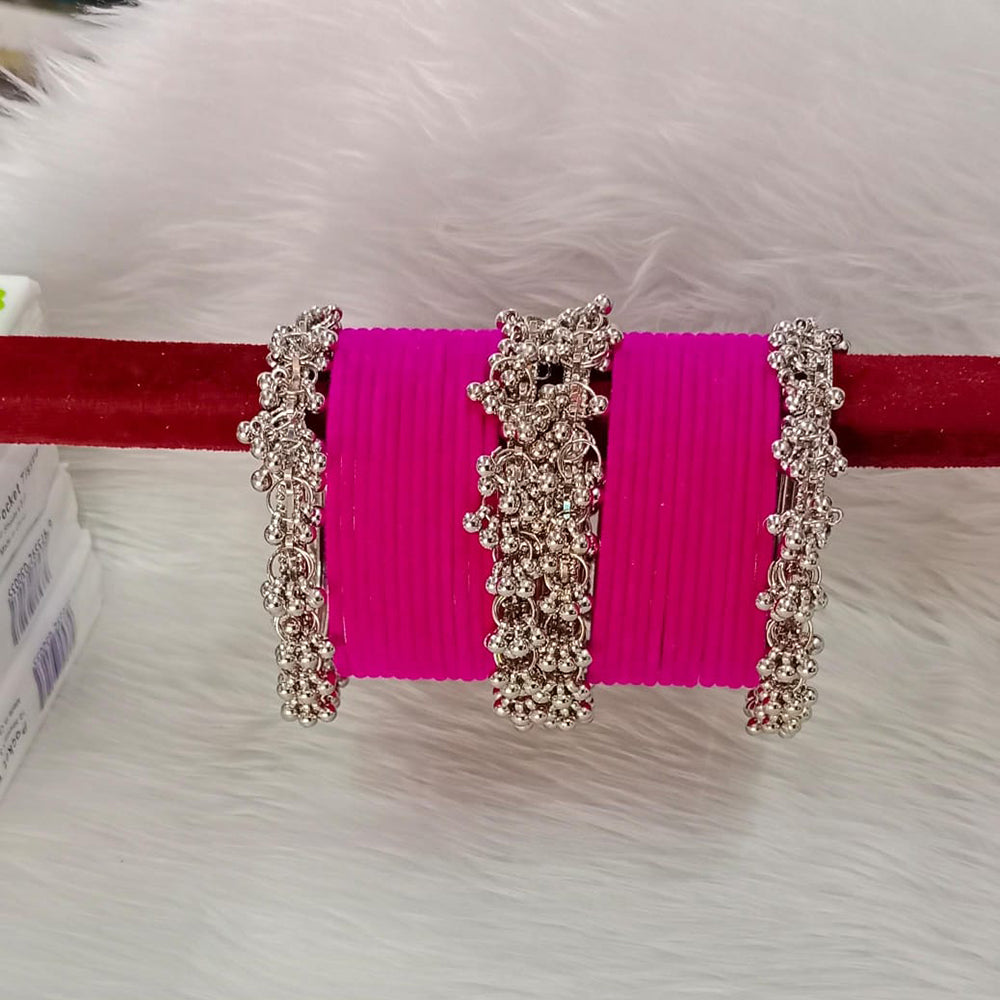 Pooja Bangles Velvet Bangles Set