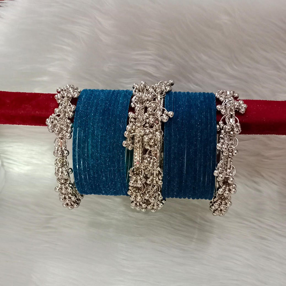 Pooja Bangles Velvet Bangles Set