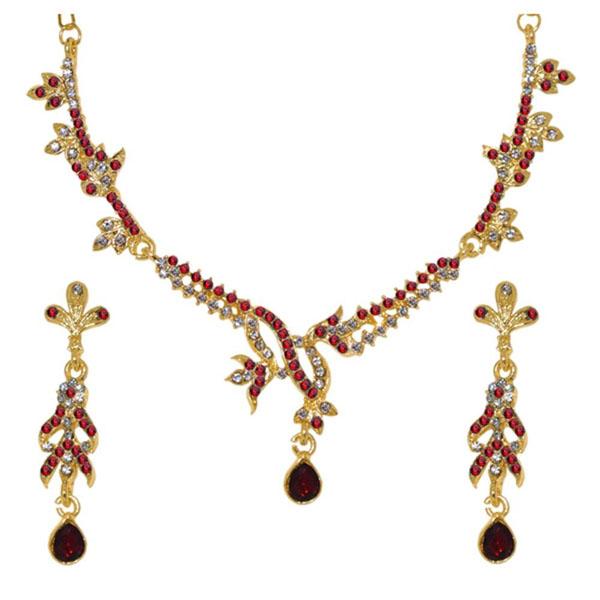 Grt jewellers ruby necklace on sale designs