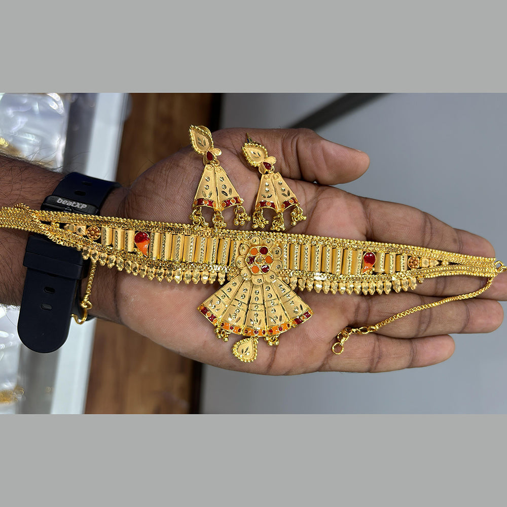 Pari Art Jewellery Forming Choker Necklace Set – JewelEMarket