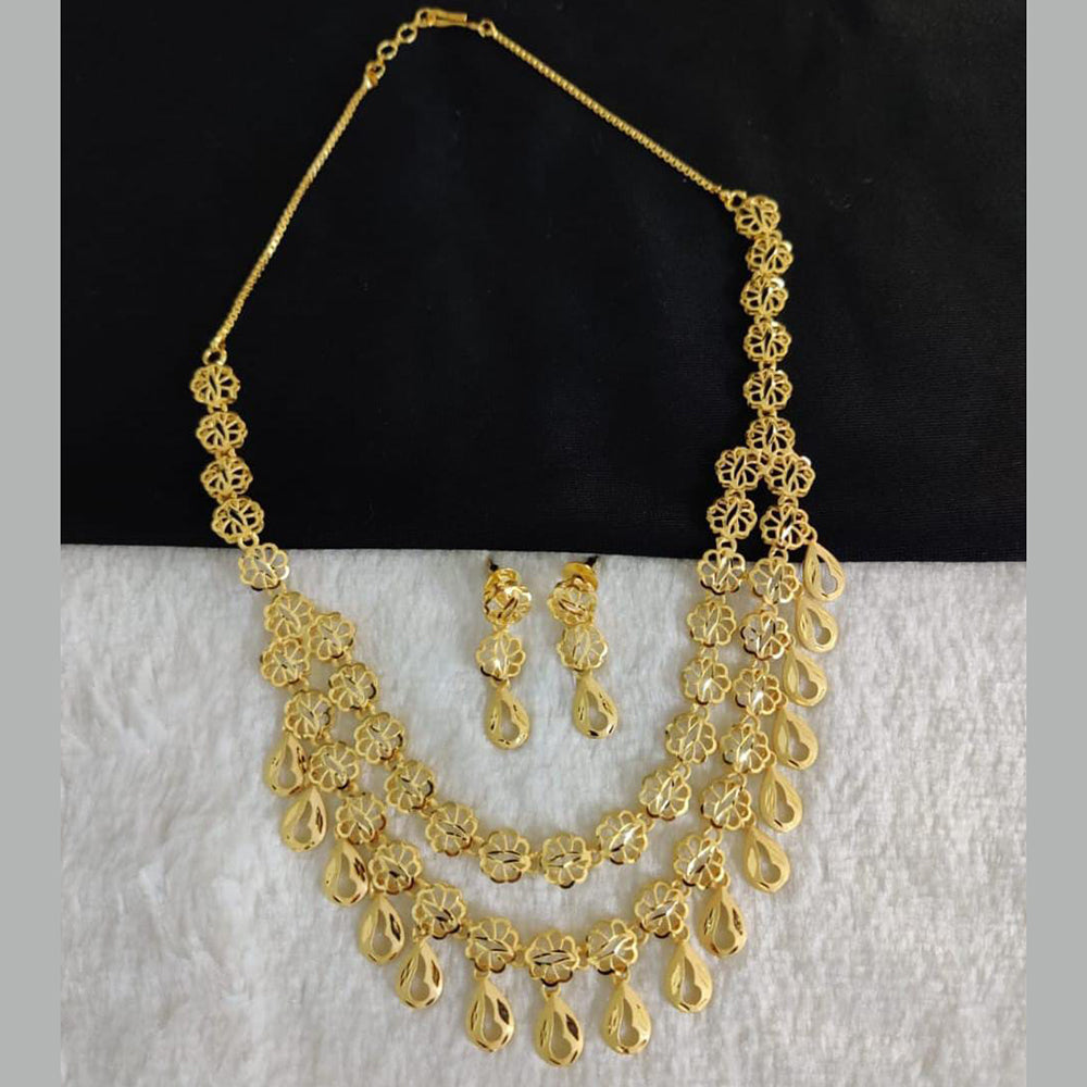 Pari Art Jewellery Forming Gold Necklace Set – JewelEMarket