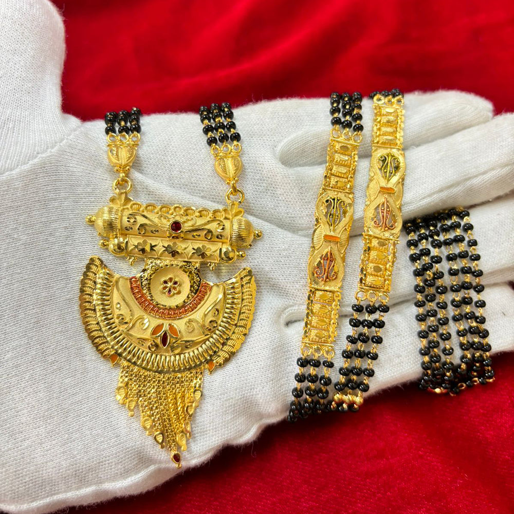 Pari Art Jewellery Forming Gold Mangalsutra