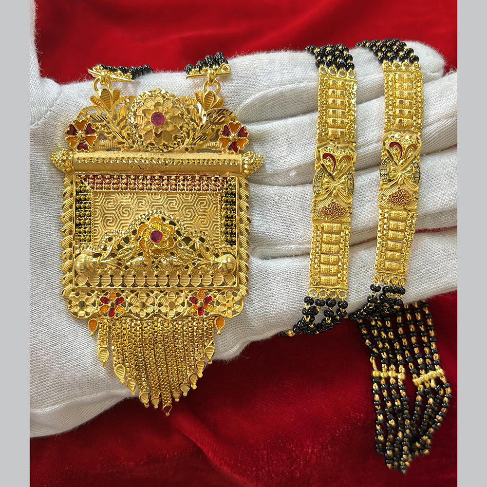 Pari Art Jewellery Forming Gold Mangalsutra