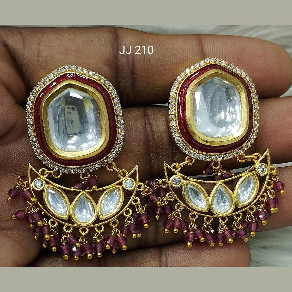 Jain Jewellers Ad Stone Dangler Earrings