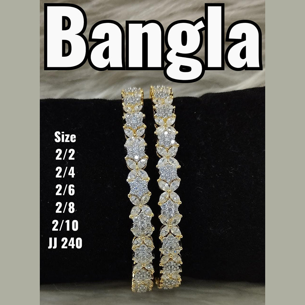 Jain Jewellers AD Stone Bangle Set