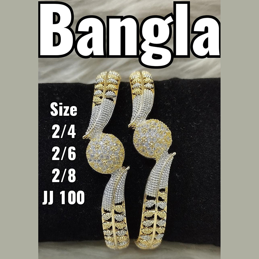 Jain Jewellers AD Stone Bangle Set
