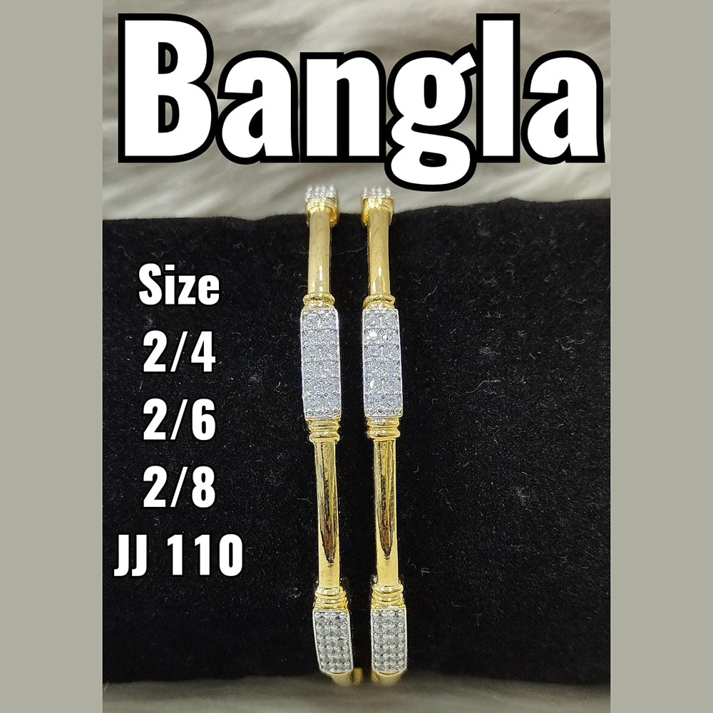 Jain Jewellers AD Stone Bangle Set