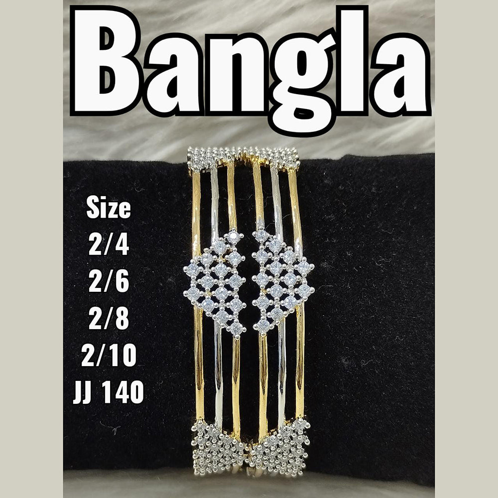 Jain Jewellers AD Stone Bangle Set