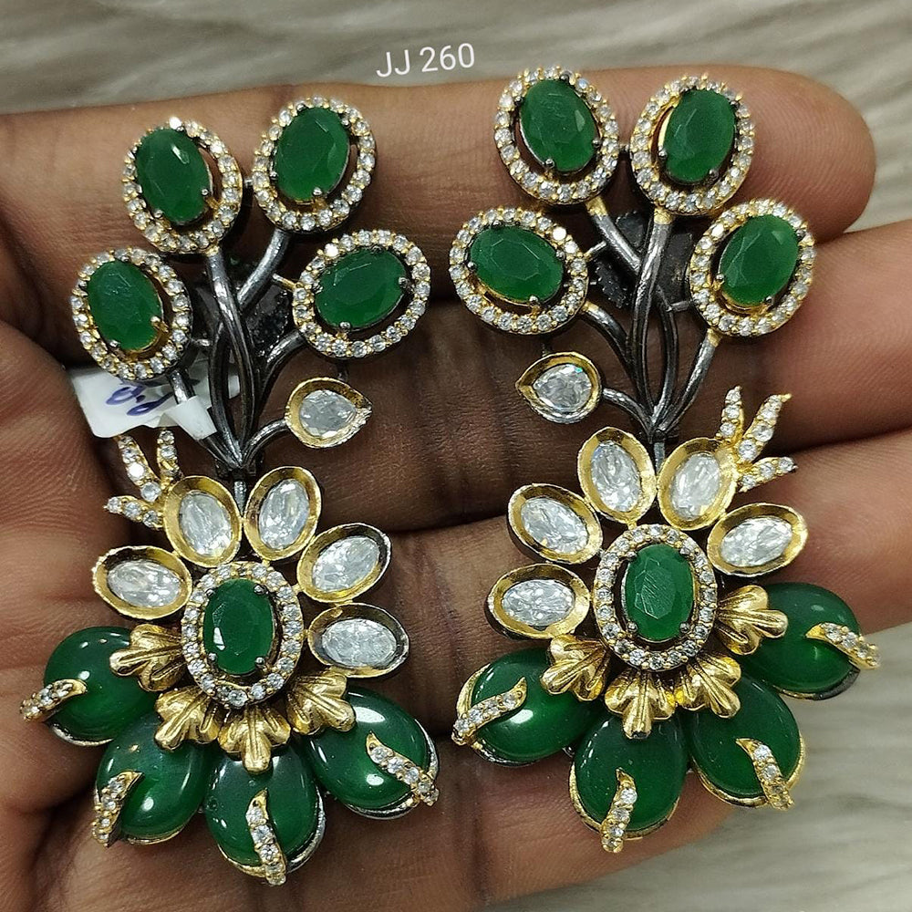 Jain Jewellers Ad Stone Dangler Earrings