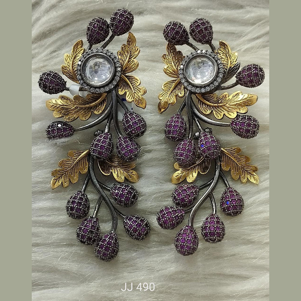 Jain Jewellers Ad Stone Dangler Earrings