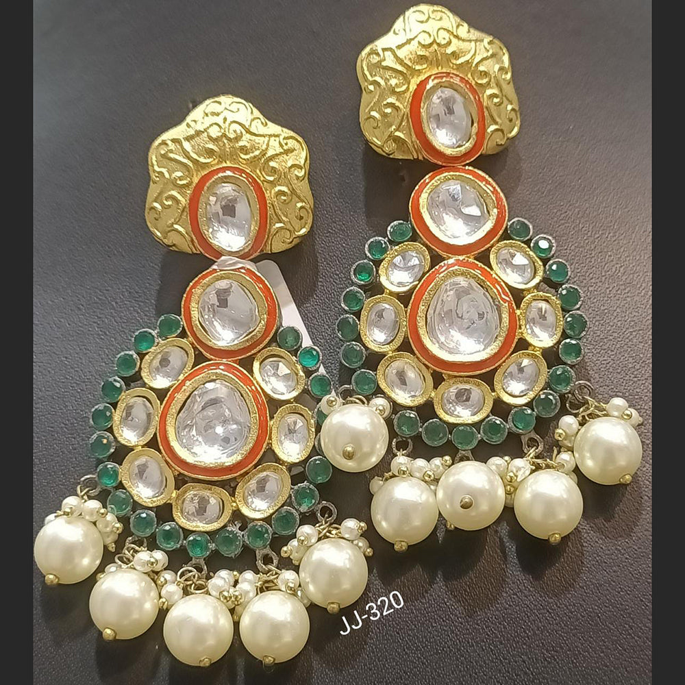 Jain Jewellers Ad Stone Dangler Earrings
