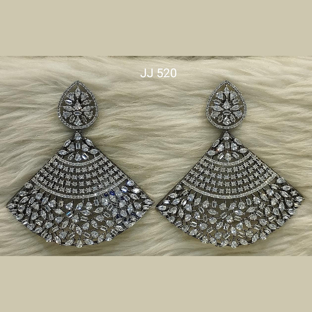 Jain Jewellers Ad Stone Dangler Earrings