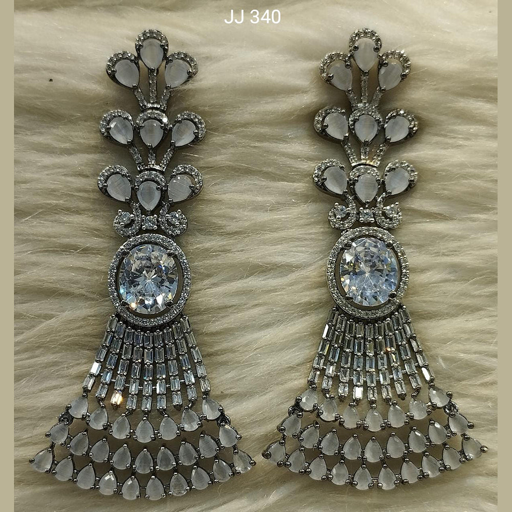 Jain Jewellers Ad Stone Dangler Earrings