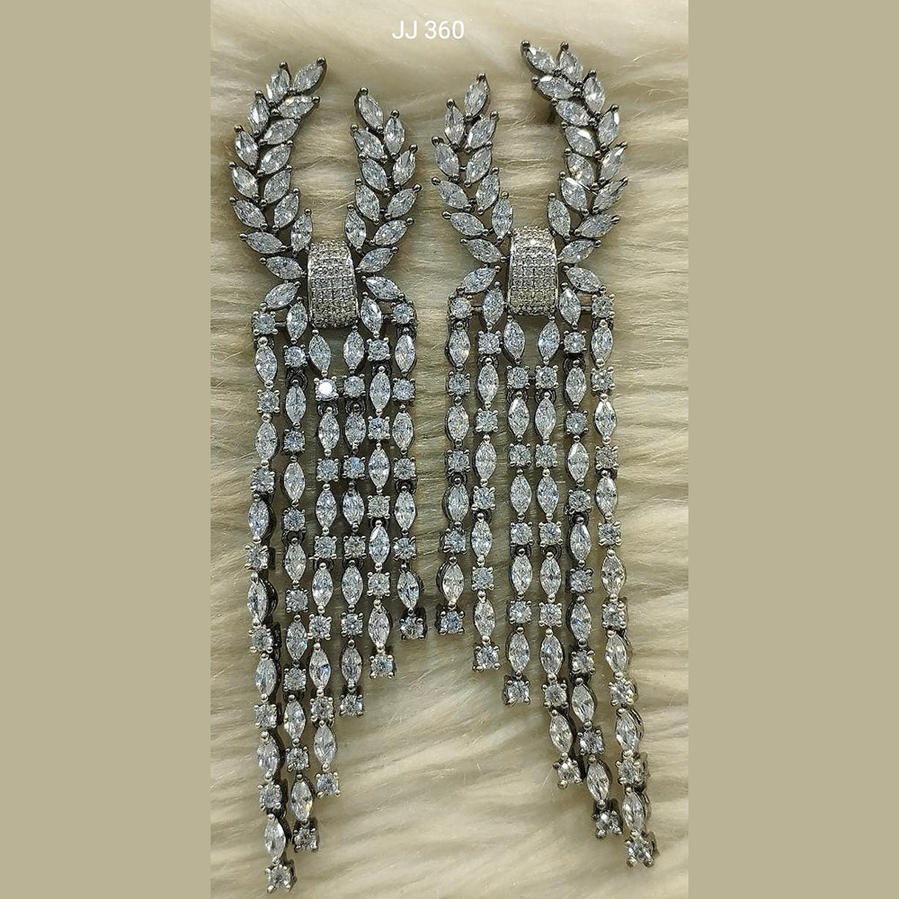 Jain Jewellers Ad Stone Dangler Earrings