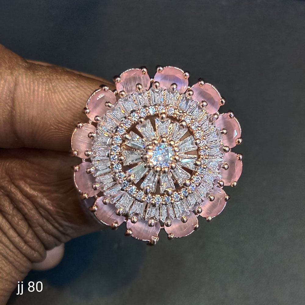 Jain Jewellers Ad Stone Adjustable Ring