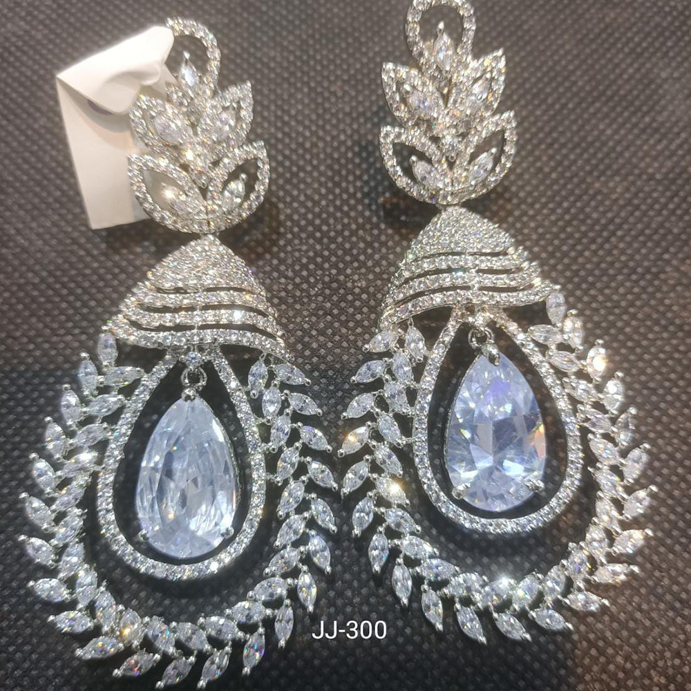 Jain Jewellers Ad Stone Dangler Earrings - 11062211