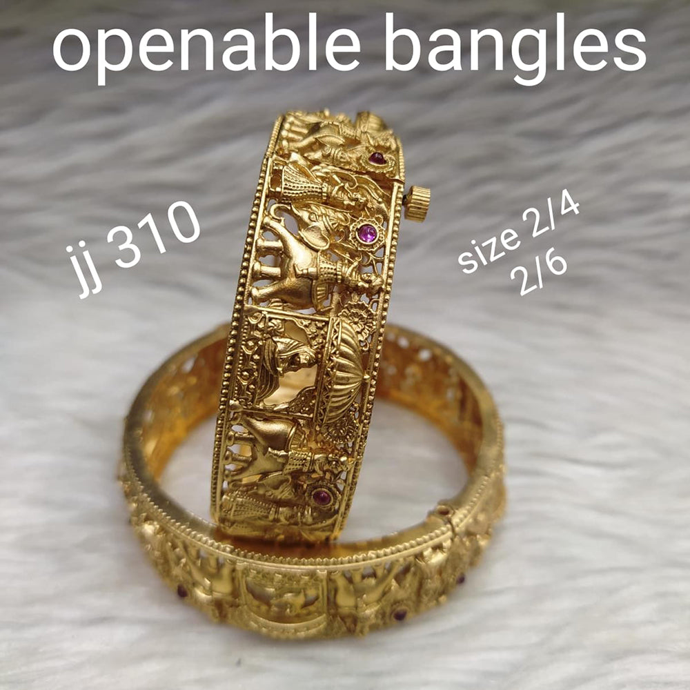 Jain Jewellers Gold Plated Openable Kada 11062282 – JewelEMarket