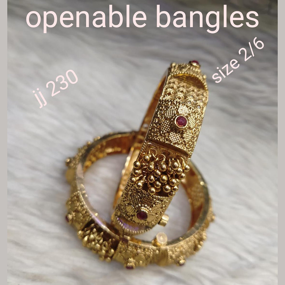 Jain Jewellers Gold Plated Openable Kada - 11062286