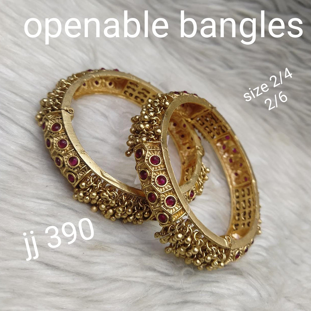Jain Jewellers Gold Plated Openable Kada - 11062292