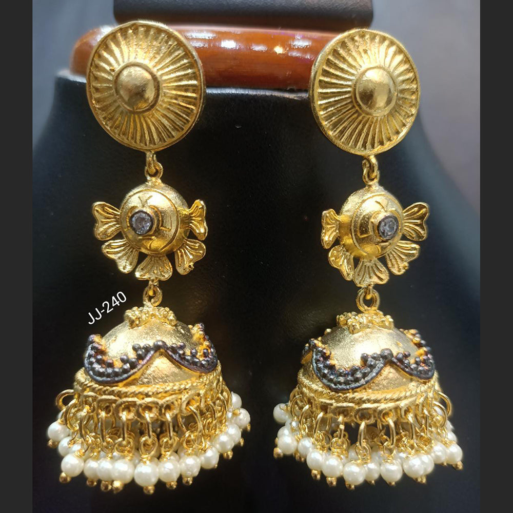 Jain Jewellers Ad Stone Dangler Earrings - 11062358