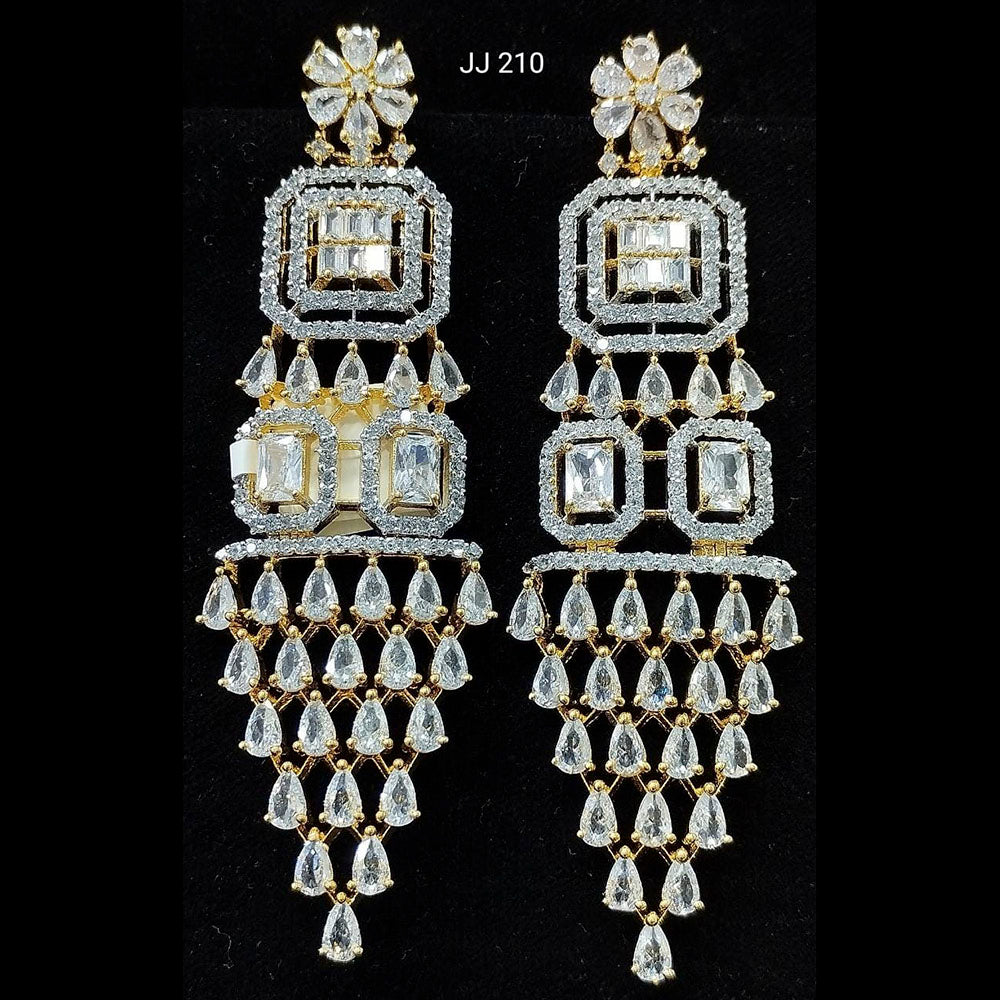 Jain Jewellers Ad Stone Dangler Earrings