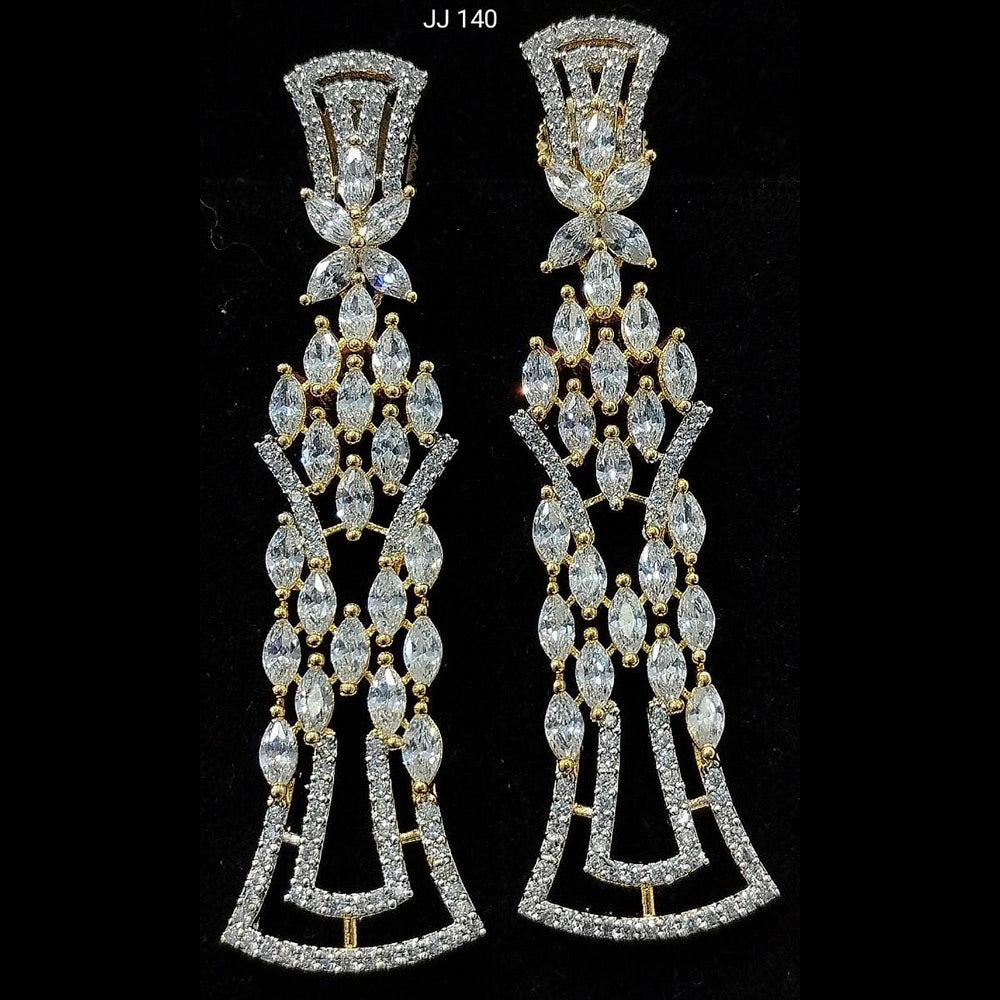Jain Jewellers Ad Stone Dangler Earrings