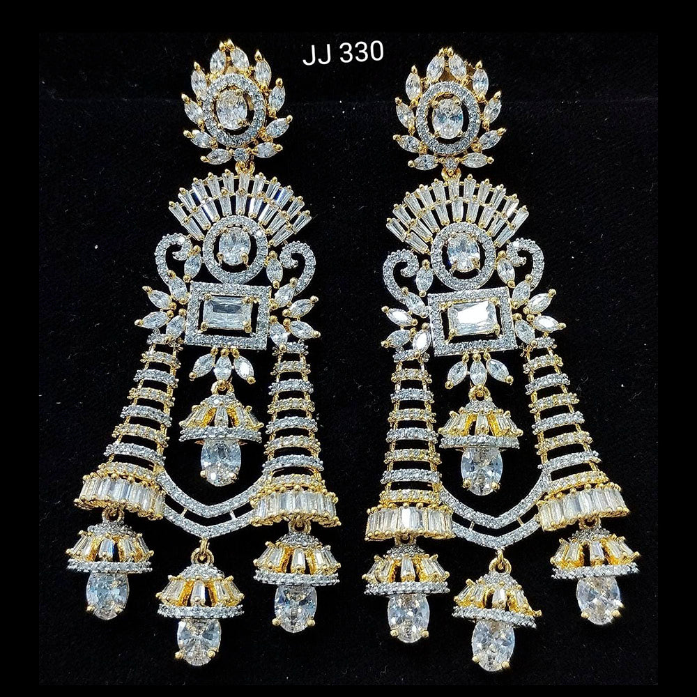 Jain Jewellers Ad Stone Dangler Earrings