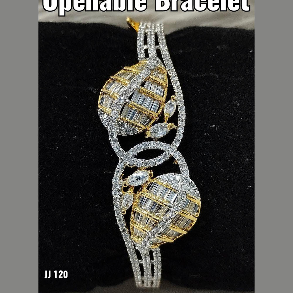 Jain Jewellers Ad Stone Openable Bracelet - 11062412