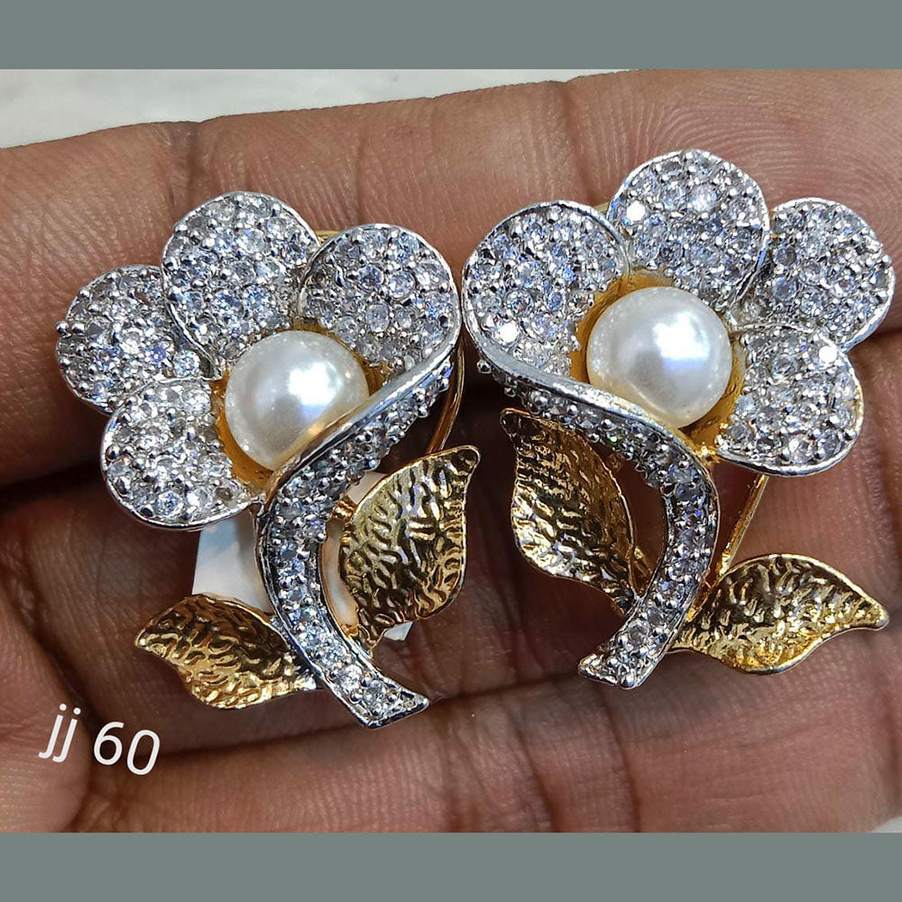 Jain Jewellers Ad Stone Dangler Earrings - 11062612