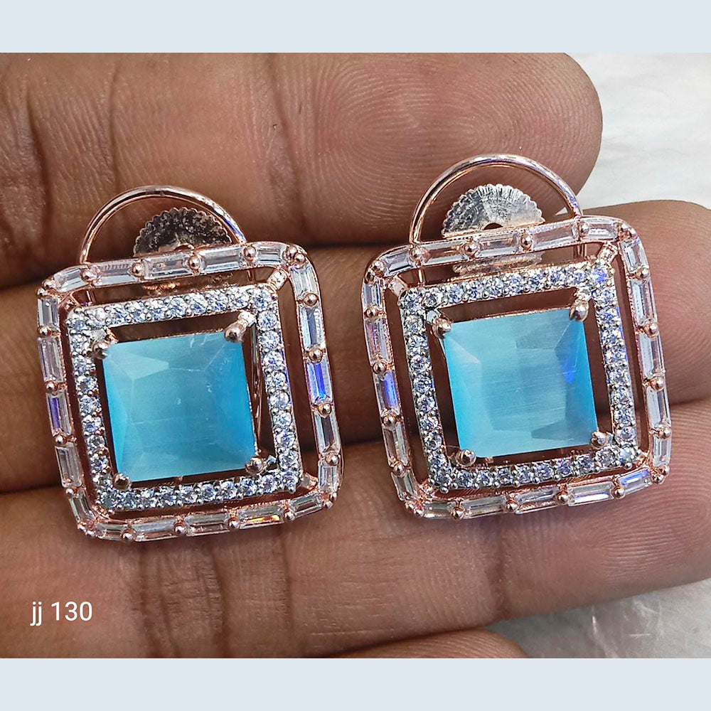 Jain Jewellers Ad Stone Stud Earrings - 11062660