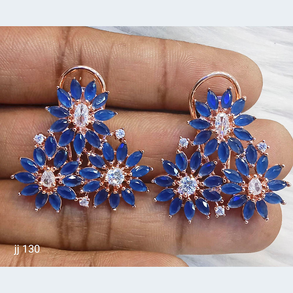 Jain Jewellers Ad Stone Stud Earrings - 11062662